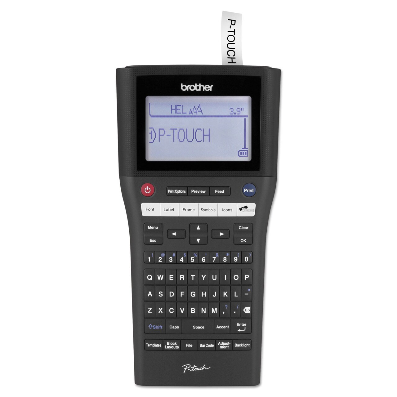 Brother PTH500LI Rechargeable Take-It-Anywhere Labeler with PC-Connectivity